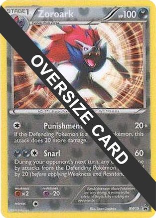 Zoroark BW - BW19 BW19 - Jumbo Cards Holofoil - Premium Pokemon Single from Nintendo - Just $8.60! Shop now at Game Crave Tournament Store