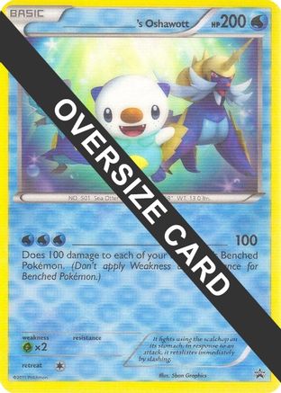 ______'s Oshawott N - Jumbo Cards Holofoil - Premium Pokemon Single from Nintendo - Just $37.58! Shop now at Game Crave Tournament Store