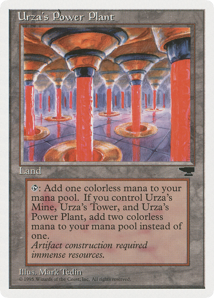 Urza's Power Plant (CHR-115B) - Chronicles - Premium MTG Single from Wizards of the Coast - Just $0.15! Shop now at Game Crave Tournament Store