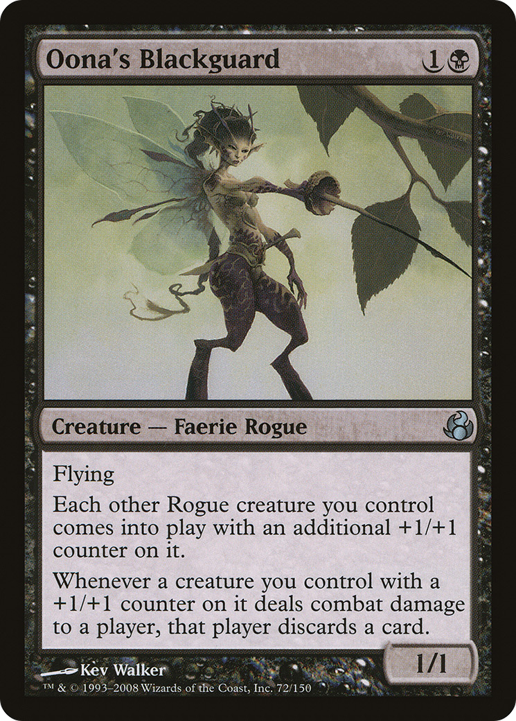 Oona's Blackguard (MOR-072) - Morningtide Foil - Premium MTG Single from Wizards of the Coast - Just $10.66! Shop now at Game Crave Tournament Store