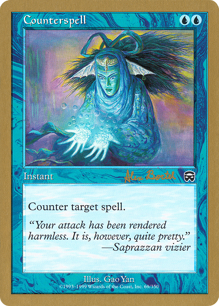 Counterspell (WC01-AB69) - World Championship Decks 2001 - Premium MTG Single from Wizards of the Coast - Just $0.48! Shop now at Game Crave Tournament Store