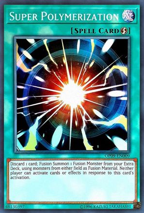 Super Polymerization (OP09-EN009) - OTS Tournament Pack 9 Unlimited - Premium Yugioh Single from Konami - Just $3.19! Shop now at Game Crave Tournament Store
