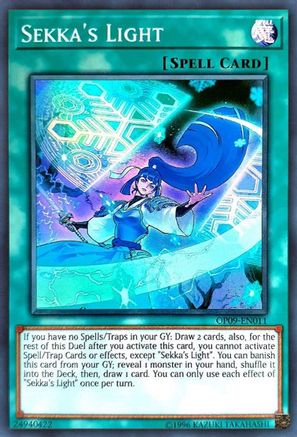 Sekka's Light (OP09-EN011) - OTS Tournament Pack 9 Unlimited - Premium Yugioh Single from Konami - Just $0.28! Shop now at Game Crave Tournament Store