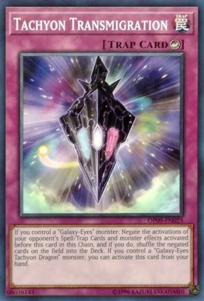 Tachyon Transmigration (OP09-EN025) - OTS Tournament Pack 9 Unlimited - Premium Yugioh Single from Konami - Just $0.32! Shop now at Game Crave Tournament Store