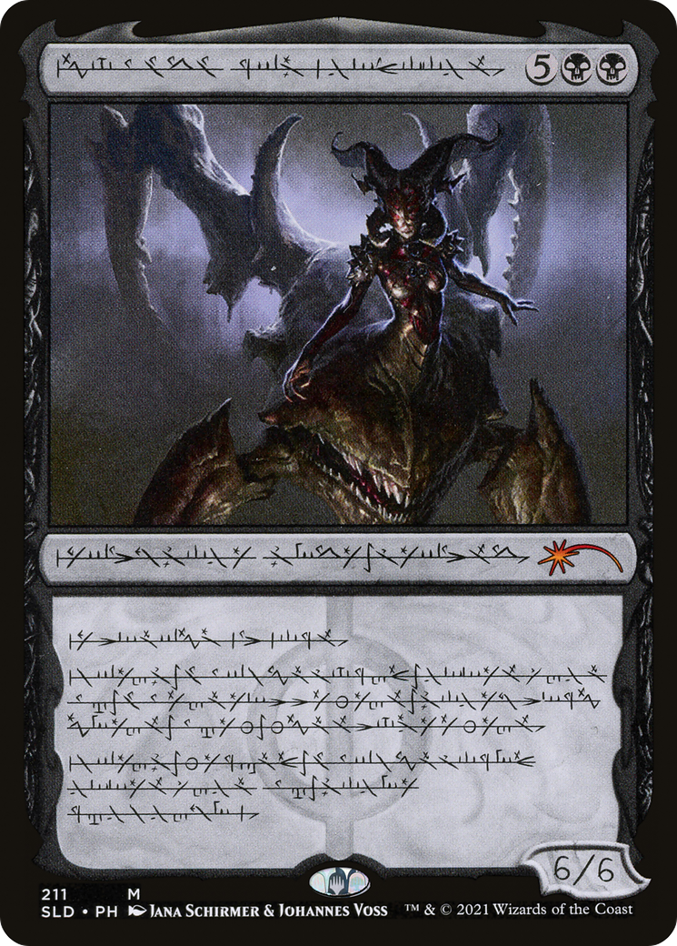 Sheoldred, Whispering One (SLD-211) - Secret Lair Drop Foil - Premium MTG Single from Wizards of the Coast - Just $13.89! Shop now at Game Crave Tournament Store