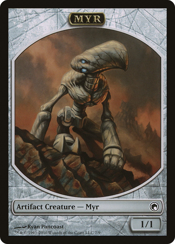 Myr (TSOM-007) - Scars of Mirrodin Tokens - Premium MTG Single from Wizards of the Coast - Just $0.25! Shop now at Game Crave Tournament Store