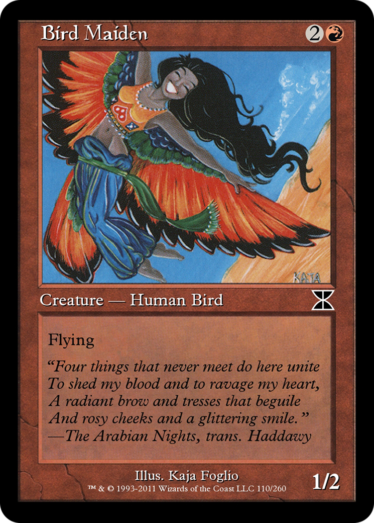 Bird Maiden (ME4-110) - Masters Edition IV - Premium MTG Single from Wizards of the Coast - Just $0! Shop now at Game Crave Tournament Store