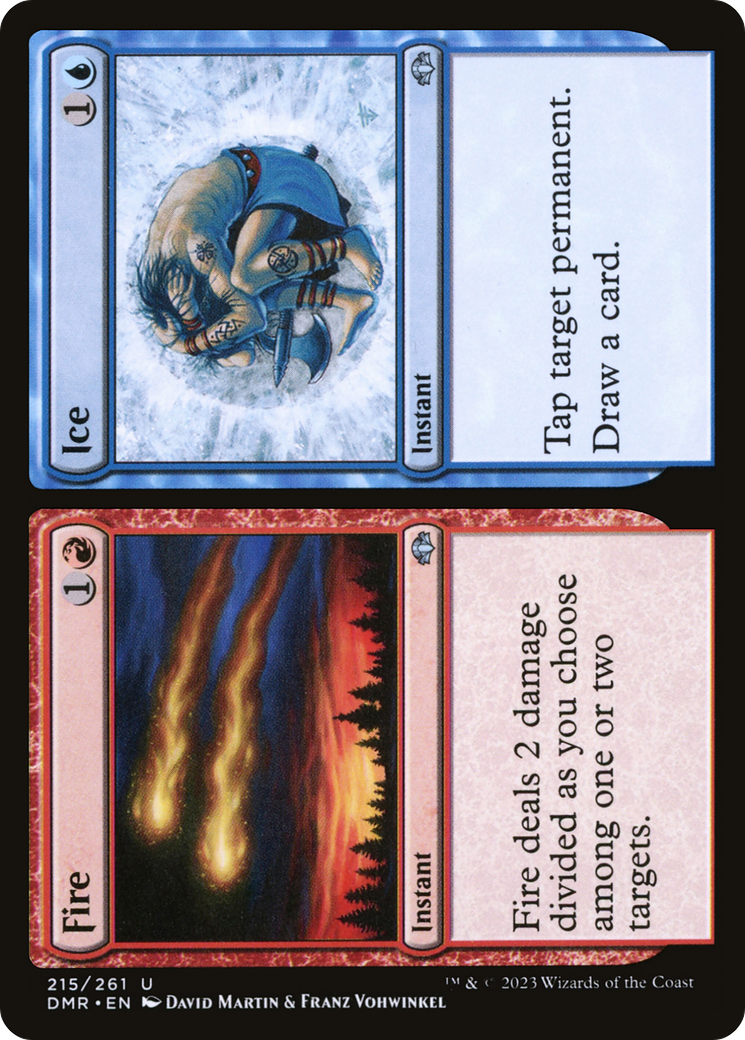 Fire // Ice (DMR-215) - Dominaria Remastered - Premium MTG Single from Wizards of the Coast - Just $0.21! Shop now at Game Crave Tournament Store