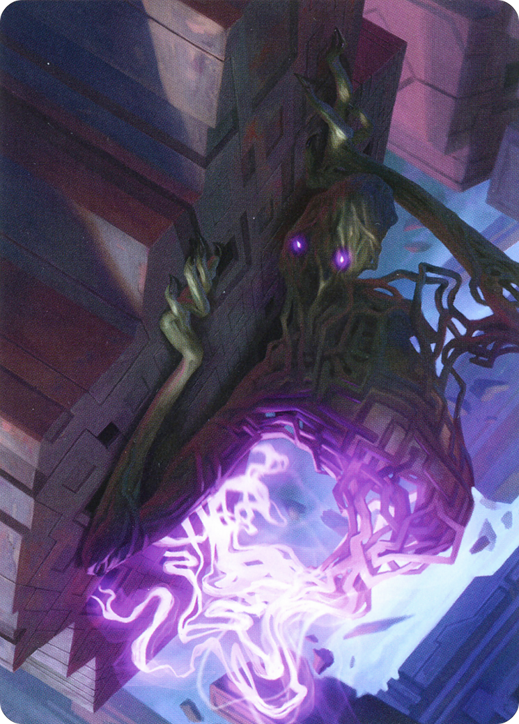Skyclave Shade // Skyclave Shade (AZNR-061) - Zendikar Rising Art Series (Borderless) - Premium MTG Single from Wizards of the Coast - Just $0! Shop now at Game Crave Tournament Store