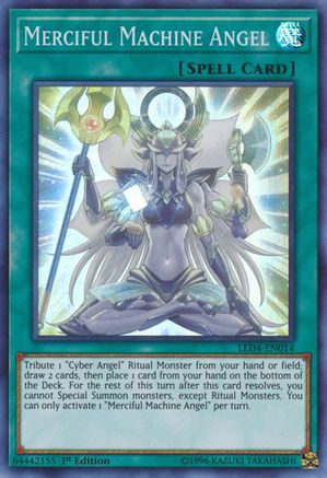 Merciful Machine Angel (LED4-EN014) - Legendary Duelists: Sisters of the Rose 1st Edition - Premium Yugioh Single from Konami - Just $0.86! Shop now at Game Crave Tournament Store