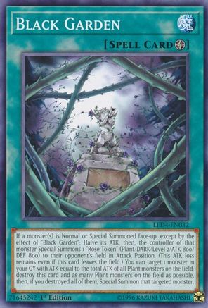 Black Garden (LED4-EN032) - Legendary Duelists: Sisters of the Rose 1st Edition - Premium Yugioh Single from Konami - Just $0.09! Shop now at Game Crave Tournament Store