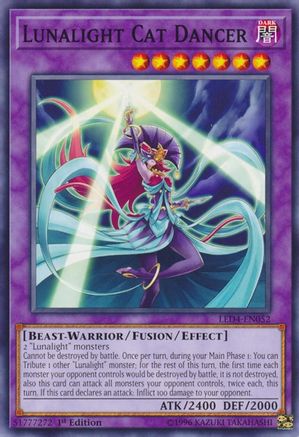Lunalight Cat Dancer (LED4-EN052) - Legendary Duelists: Sisters of the Rose 1st Edition - Premium Yugioh Single from Konami - Just $0.25! Shop now at Game Crave Tournament Store