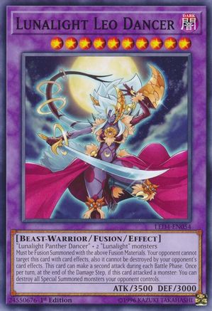 Lunalight Leo Dancer (LED4-EN054) - Legendary Duelists: Sisters of the Rose 1st Edition - Premium Yugioh Single from Konami - Just $0.26! Shop now at Game Crave Tournament Store