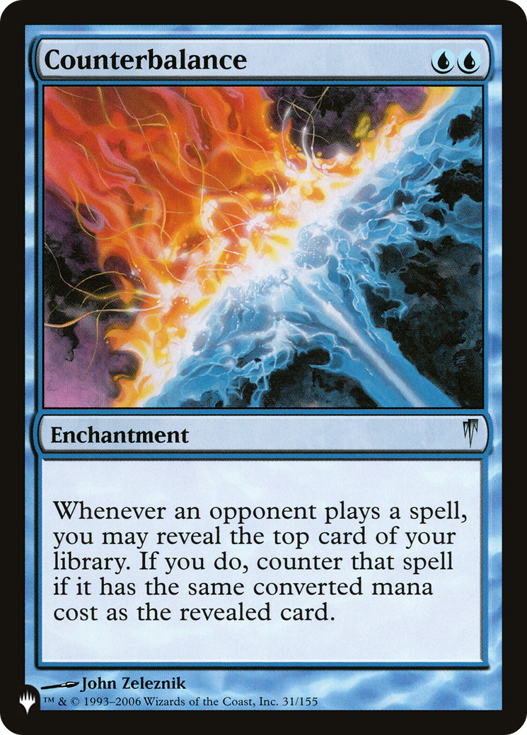 Counterbalance (PLIST-1248) - The List - Premium MTG Single from Wizards of the Coast - Just $5.46! Shop now at Game Crave Tournament Store