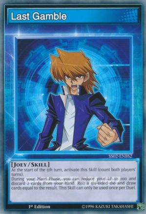 Last Gamble (SS02-ENBS2) - Speed Duel Decks: Duelists of Tomorrow 1st Edition - Premium Yugioh Single from Konami - Just $0.26! Shop now at Game Crave Tournament Store