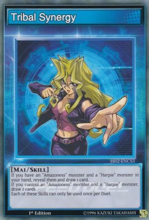 Tribal Synergy (SS02-ENCS3) - Speed Duel Decks: Duelists of Tomorrow 1st Edition - Premium Yugioh Single from Konami - Just $0.25! Shop now at Game Crave Tournament Store
