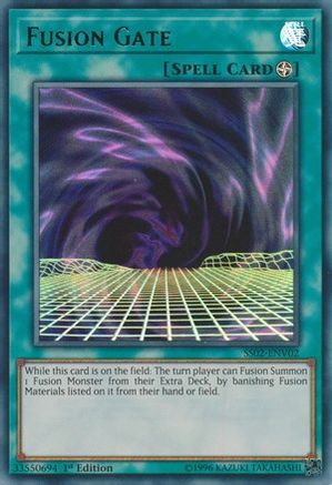 Fusion Gate (SS02-ENV02) - Speed Duel Decks: Duelists of Tomorrow 1st Edition - Premium Yugioh Single from Konami - Just $0.58! Shop now at Game Crave Tournament Store