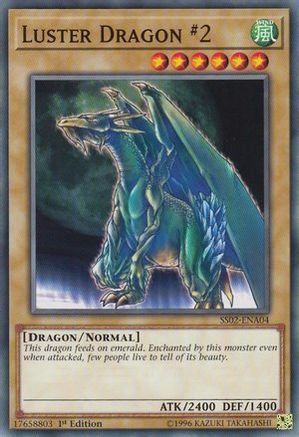 Luster Dragon #2 (SS02-ENA04) - Speed Duel Decks: Duelists of Tomorrow 1st Edition - Premium Yugioh Single from Konami - Just $0.25! Shop now at Game Crave Tournament Store