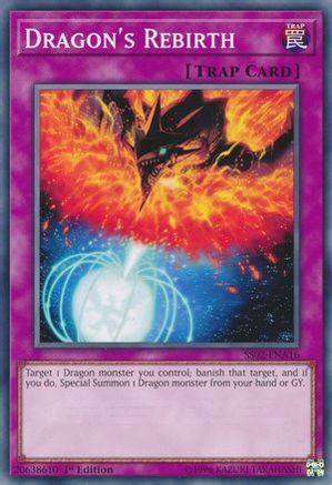 Dragon's Rebirth (SS02-ENA16) - Speed Duel Decks: Duelists of Tomorrow 1st Edition - Premium Yugioh Single from Konami - Just $0.34! Shop now at Game Crave Tournament Store