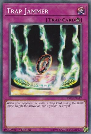 Trap Jammer (SS02-ENA17) - Speed Duel Decks: Duelists of Tomorrow 1st Edition - Premium Yugioh Single from Konami - Just $0.32! Shop now at Game Crave Tournament Store