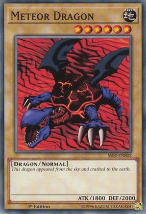 Meteor Dragon (SS02-ENB02) - Speed Duel Decks: Duelists of Tomorrow 1st Edition - Premium Yugioh Single from Konami - Just $0.69! Shop now at Game Crave Tournament Store