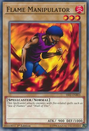 Flame Manipulator (SS02-ENB03) - Speed Duel Decks: Duelists of Tomorrow 1st Edition - Premium Yugioh Single from Konami - Just $0.08! Shop now at Game Crave Tournament Store