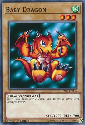 Baby Dragon (SS02-ENB06) - Speed Duel Decks: Duelists of Tomorrow 1st Edition - Premium Yugioh Single from Konami - Just $0.25! Shop now at Game Crave Tournament Store