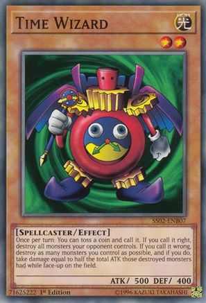Time Wizard (SS02-ENB07) - Speed Duel Decks: Duelists of Tomorrow 1st Edition - Premium Yugioh Single from Konami - Just $0.38! Shop now at Game Crave Tournament Store