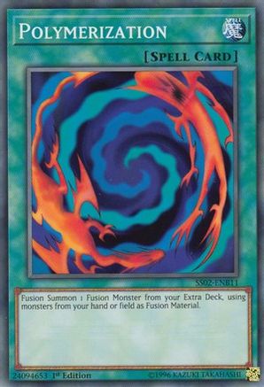 Polymerization (SS02-ENB11) - Speed Duel Decks: Duelists of Tomorrow 1st Edition - Premium Yugioh Single from Konami - Just $0.26! Shop now at Game Crave Tournament Store