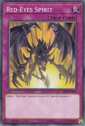 Red-Eyes Spirit (SS02-ENB19) - Speed Duel Decks: Duelists of Tomorrow 1st Edition - Premium Yugioh Single from Konami - Just $0.44! Shop now at Game Crave Tournament Store