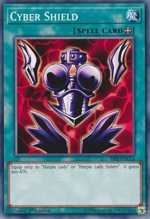 Cyber Shield (SS02-ENC12) - Speed Duel Decks: Duelists of Tomorrow 1st Edition - Premium Yugioh Single from Konami - Just $0.32! Shop now at Game Crave Tournament Store