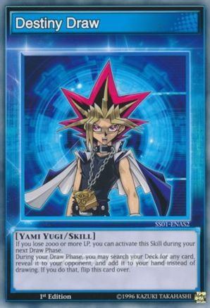 Destiny Draw (SS01-ENAS2) - Speed Duel Decks: Destiny Masters 1st Edition - Premium Yugioh Single from Konami - Just $0.11! Shop now at Game Crave Tournament Store
