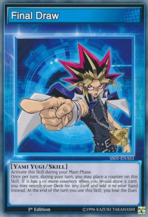 Final Draw (SS01-ENAS3) - Speed Duel Decks: Destiny Masters 1st Edition - Premium Yugioh Single from Konami - Just $0.25! Shop now at Game Crave Tournament Store