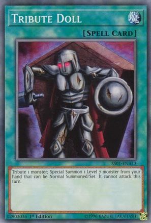 Tribute Doll (SS01-ENA13) - Speed Duel Decks: Destiny Masters 1st Edition - Premium Yugioh Single from Konami - Just $0.09! Shop now at Game Crave Tournament Store