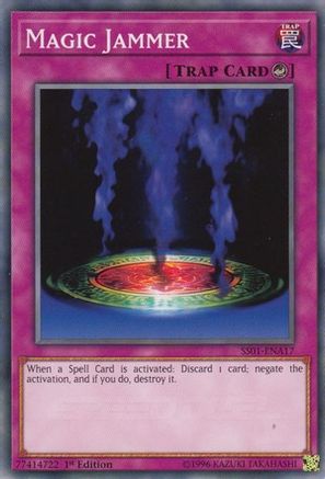 Magic Jammer (SS01-ENA17) - Speed Duel Decks: Destiny Masters 1st Edition - Premium Yugioh Single from Konami - Just $0.19! Shop now at Game Crave Tournament Store