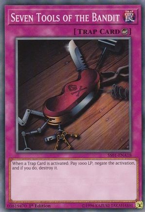 Seven Tools of the Bandit (SS01-ENA18) - Speed Duel Decks: Destiny Masters 1st Edition - Premium Yugioh Single from Konami - Just $0.26! Shop now at Game Crave Tournament Store