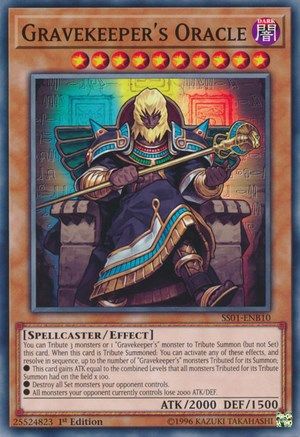 Gravekeeper's Oracle (SS01-ENB10) - Speed Duel Decks: Destiny Masters 1st Edition - Premium Yugioh Single from Konami - Just $0.62! Shop now at Game Crave Tournament Store