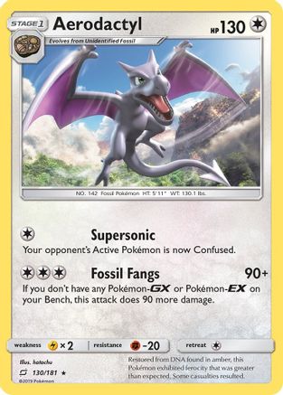 Aerodactyl 130/181 - Team Up - Premium Pokemon Single from Nintendo - Just $0.66! Shop now at Game Crave Tournament Store