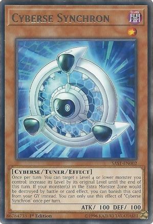 Cyberse Synchron (SAST-EN002) - Savage Strike Unlimited - Premium Yugioh Single from Konami - Just $1.14! Shop now at Game Crave Tournament Store