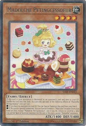 Madolche Petingcessoeur (SAST-EN023) - Savage Strike 1st Edition - Premium Yugioh Single from Konami - Just $0.25! Shop now at Game Crave Tournament Store