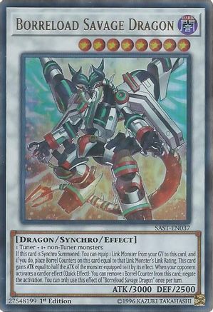 Borreload Savage Dragon (SAST-EN037) - Savage Strike 1st Edition - Premium Yugioh Single from Konami - Just $1.11! Shop now at Game Crave Tournament Store