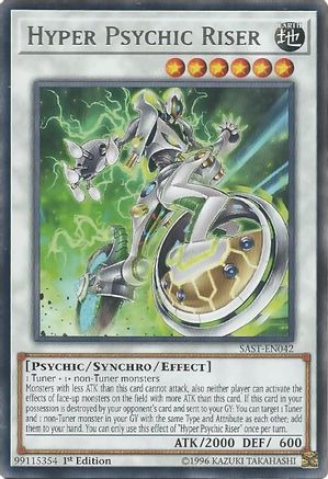 Hyper Psychic Riser (SAST-EN042) - Savage Strike 1st Edition - Premium Yugioh Single from Konami - Just $0.08! Shop now at Game Crave Tournament Store