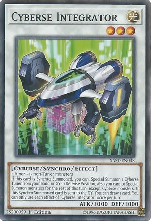 Cyberse Integrator (SAST-EN043) - Savage Strike 1st Edition - Premium Yugioh Single from Konami - Just $0.25! Shop now at Game Crave Tournament Store