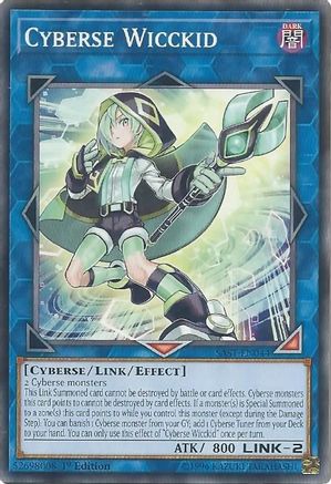 Cyberse Wicckid (SAST-EN044) - Savage Strike 1st Edition - Premium Yugioh Single from Konami - Just $0.74! Shop now at Game Crave Tournament Store