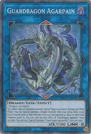 Guardragon Agarpain (SAST-EN053) - Savage Strike 1st Edition - Premium Yugioh Single from Konami - Just $0.30! Shop now at Game Crave Tournament Store