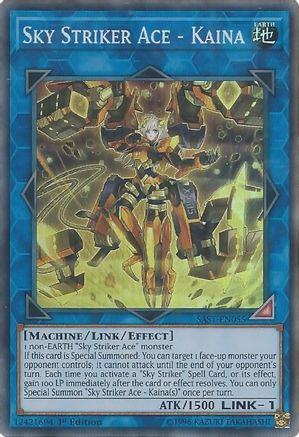 Sky Striker Ace - Kaina (SAST-EN055) - Savage Strike Unlimited - Premium Yugioh Single from Konami - Just $1.01! Shop now at Game Crave Tournament Store