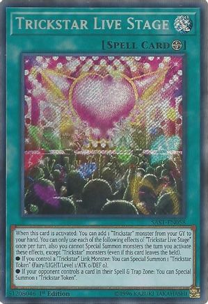 Trickstar Live Stage (SAST-EN058) - Savage Strike 1st Edition - Premium Yugioh Single from Konami - Just $5.38! Shop now at Game Crave Tournament Store