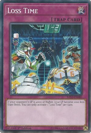 Loss Time (SAST-EN080) - Savage Strike Unlimited - Premium Yugioh Single from Konami - Just $0.25! Shop now at Game Crave Tournament Store