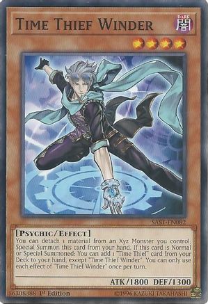 Time Thief Winder (SAST-EN082) - Savage Strike Unlimited - Premium Yugioh Single from Konami - Just $0.25! Shop now at Game Crave Tournament Store