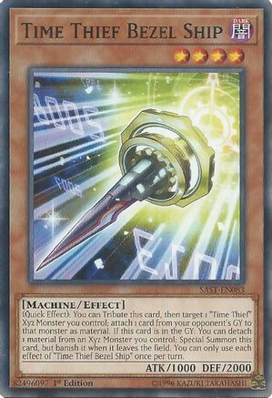 Time Thief Bezel Ship (SAST-EN083) - Savage Strike Unlimited - Premium Yugioh Single from Konami - Just $0.21! Shop now at Game Crave Tournament Store